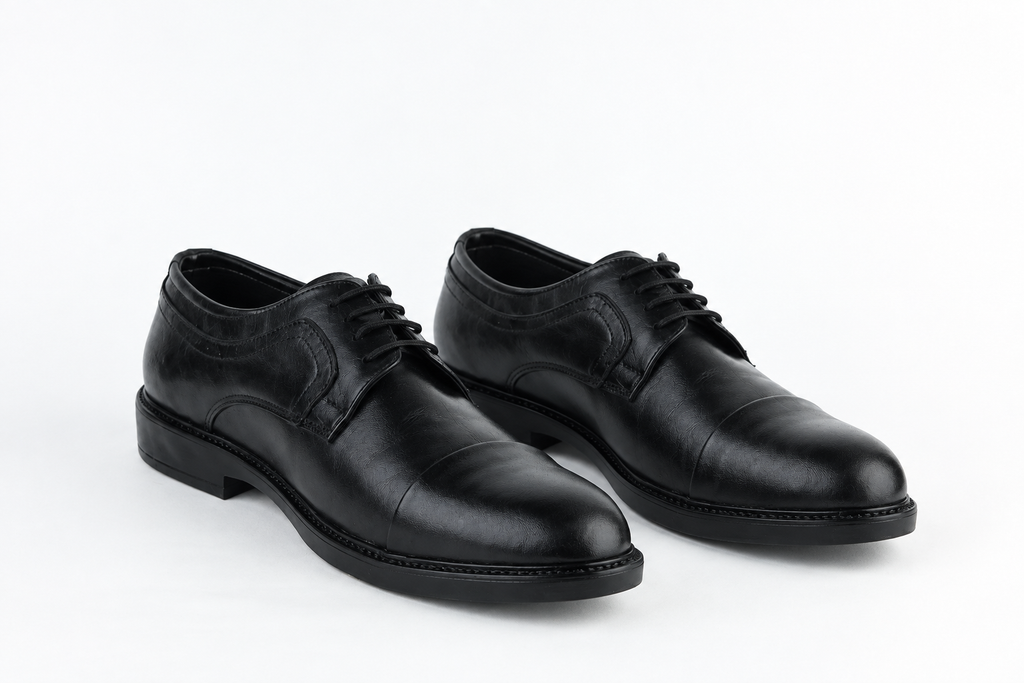 The Black Oxford Shoes