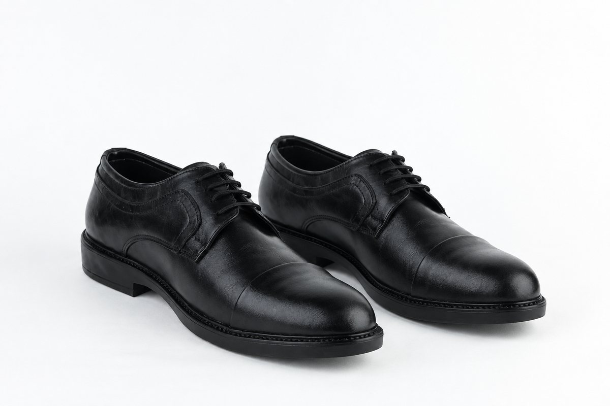 The Black Oxford Shoes