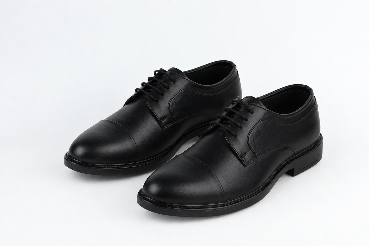 The Black Oxford Shoes