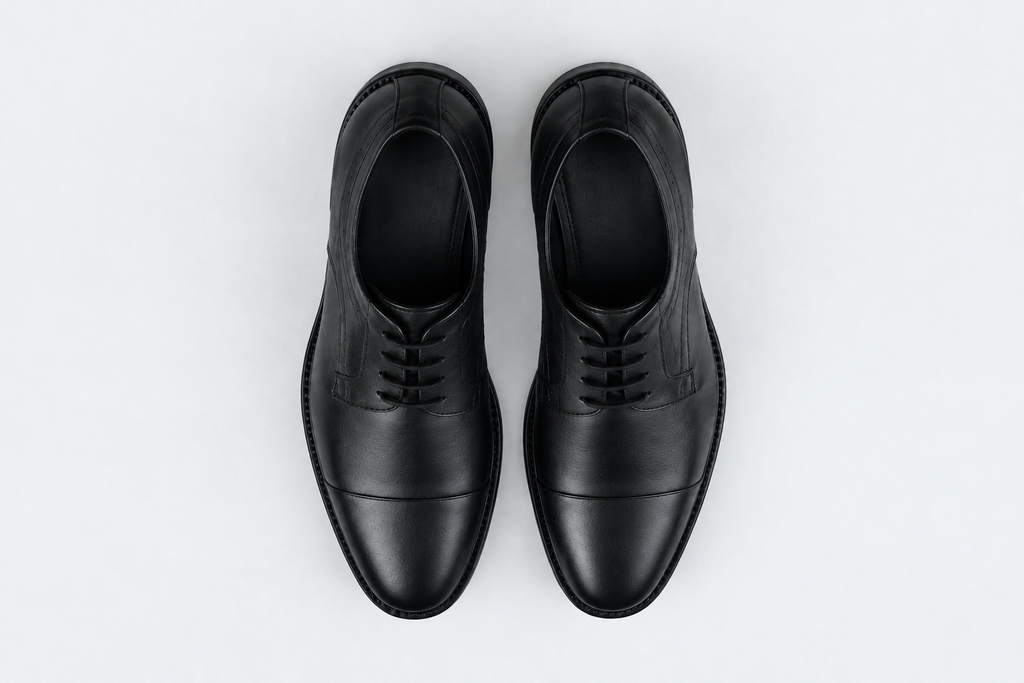 The Black Oxford Shoes