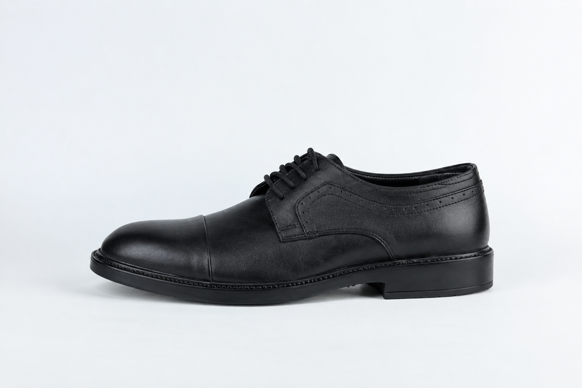 The Black Oxford Shoes